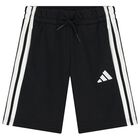 Black Logo Shorts, 1, hi-res