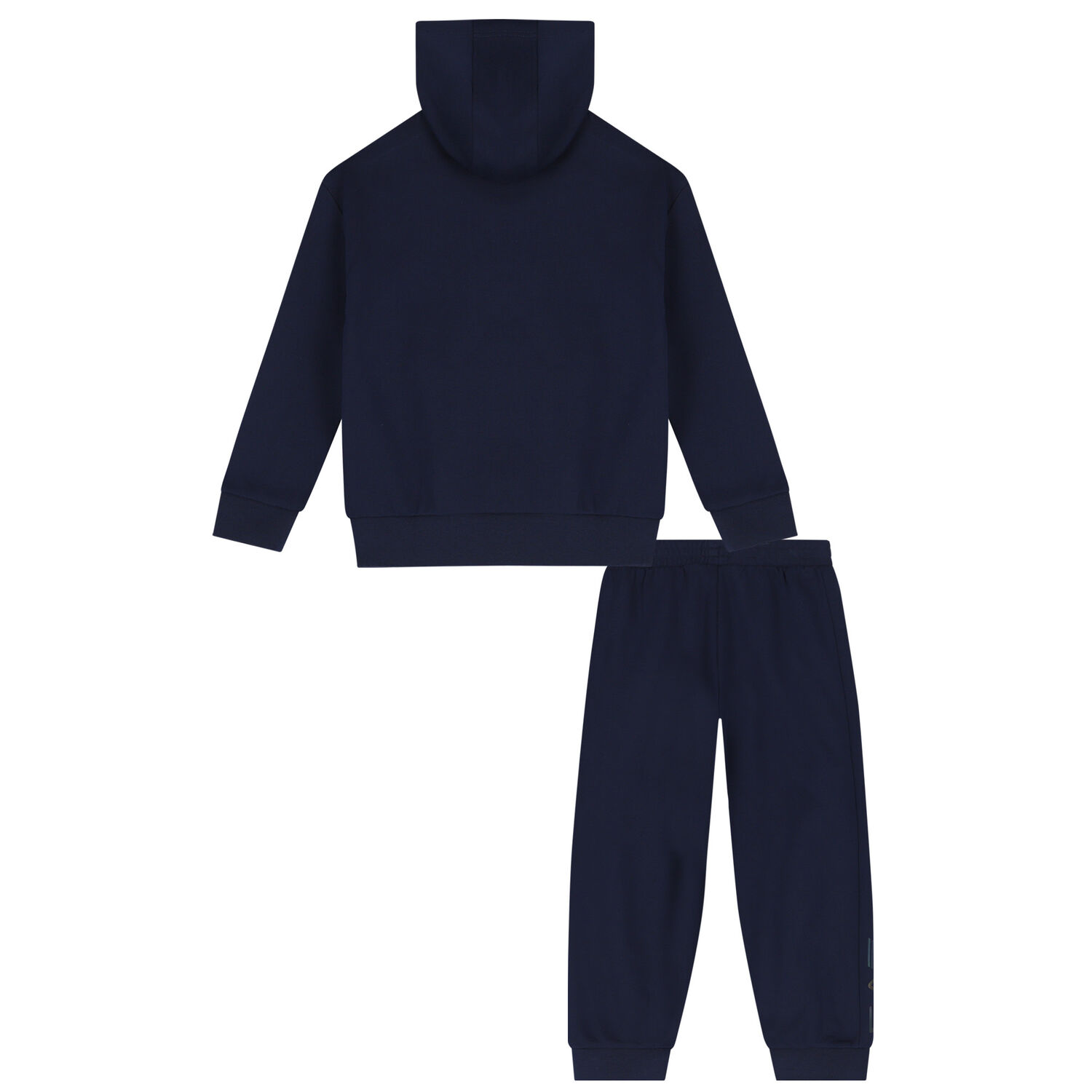 Boys Navy Blue Logo Tracksuit, 2, hi-res