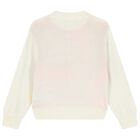 Girls Multi-Coloured Heart Knitted Sweatshirt, 1, hi-res
