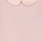 Girls Pink Jersey & Tweed Dress, 1, hi-res