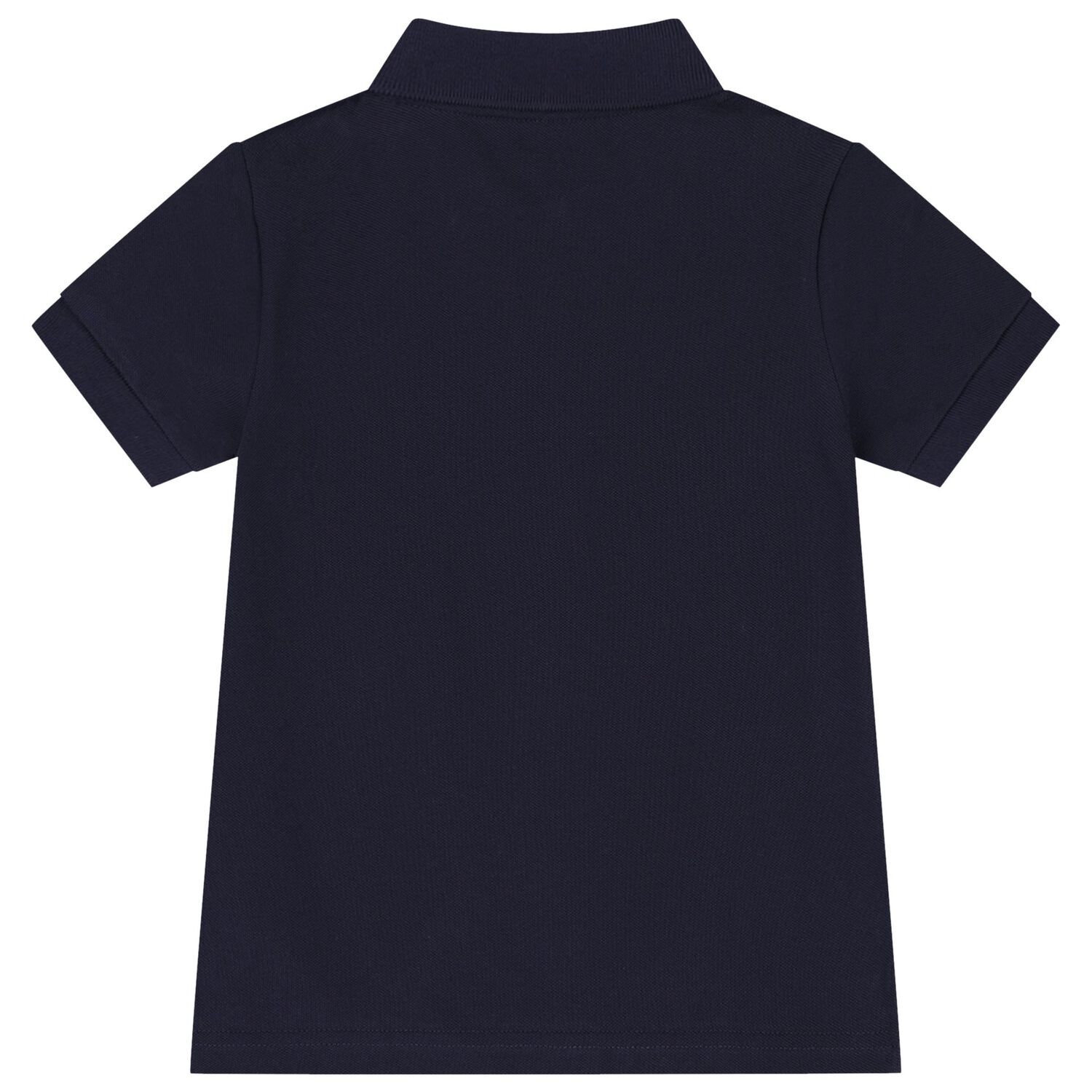Boys Navy Blue Logo Polo Shirt, 1, hi-res image number null