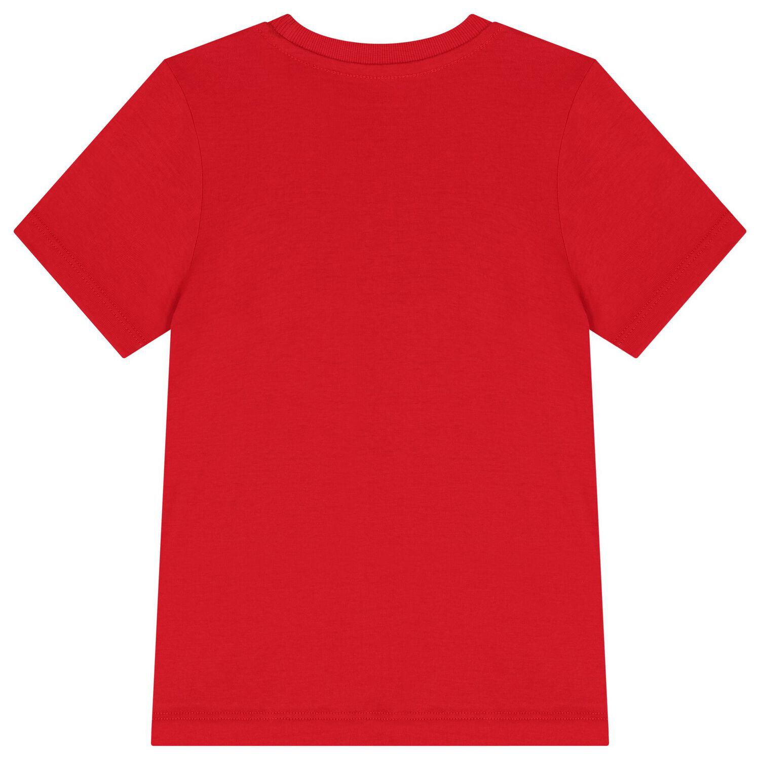 Boys Red Teddy Bear Logo T-Shirt, 2, hi-res image number null