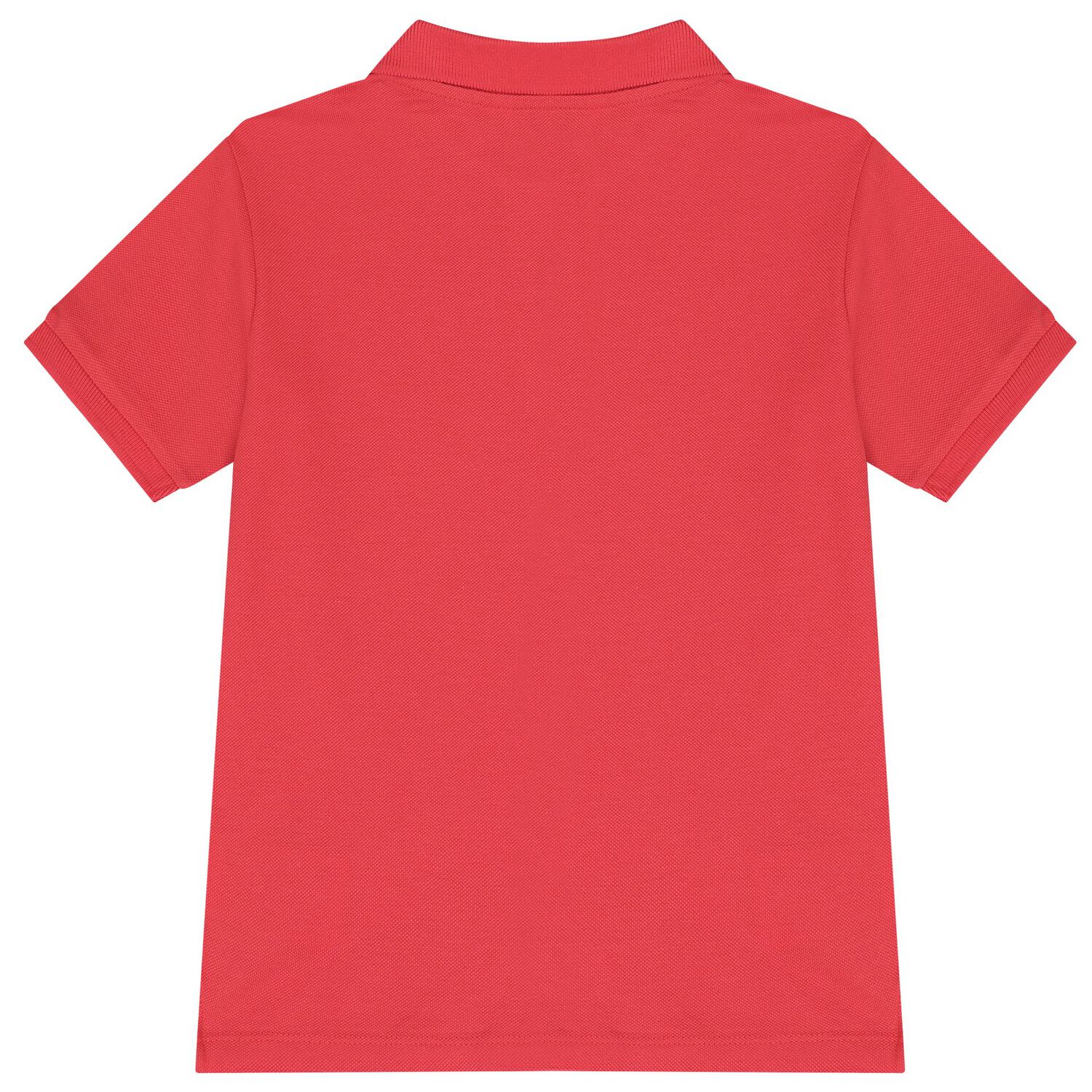 Boys Red Logo Polo Shirt, 5, hi-res