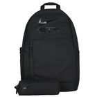 Black Logo Backpack, 1, hi-res