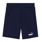 Boys Navy Logo Shorts, 1, hi-res