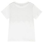 Boys White & Black Zig Zag T-Shirt, 1, hi-res