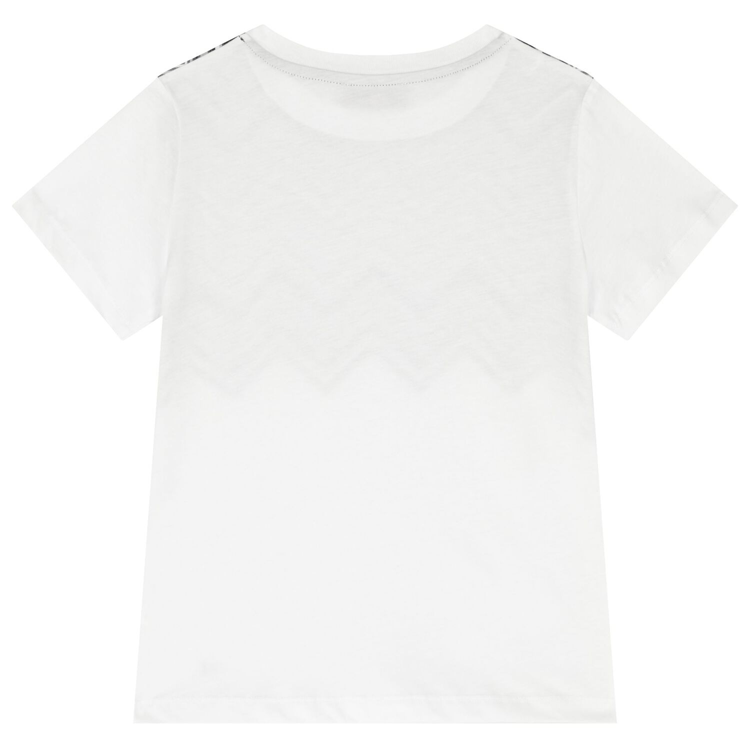 Boys White & Black Zig Zag T-Shirt, 1, hi-res