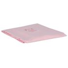 Baby Girls Pink & White Blanket, 2, hi-res