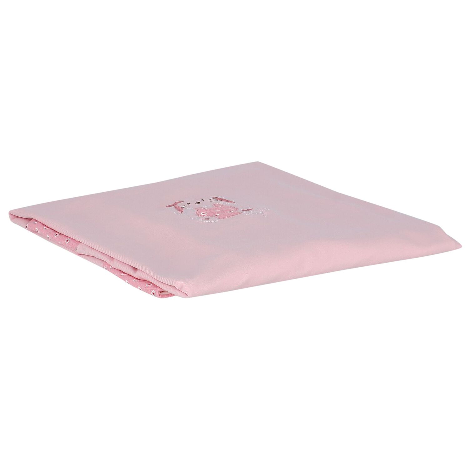 Baby Girls Pink & White Blanket, 2, hi-res image number null