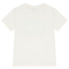 Boys White Portofino Print T-Shirt, 1, hi-res