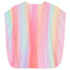 Girls Multi-Colorued Beach Kaftan, 1, hi-res