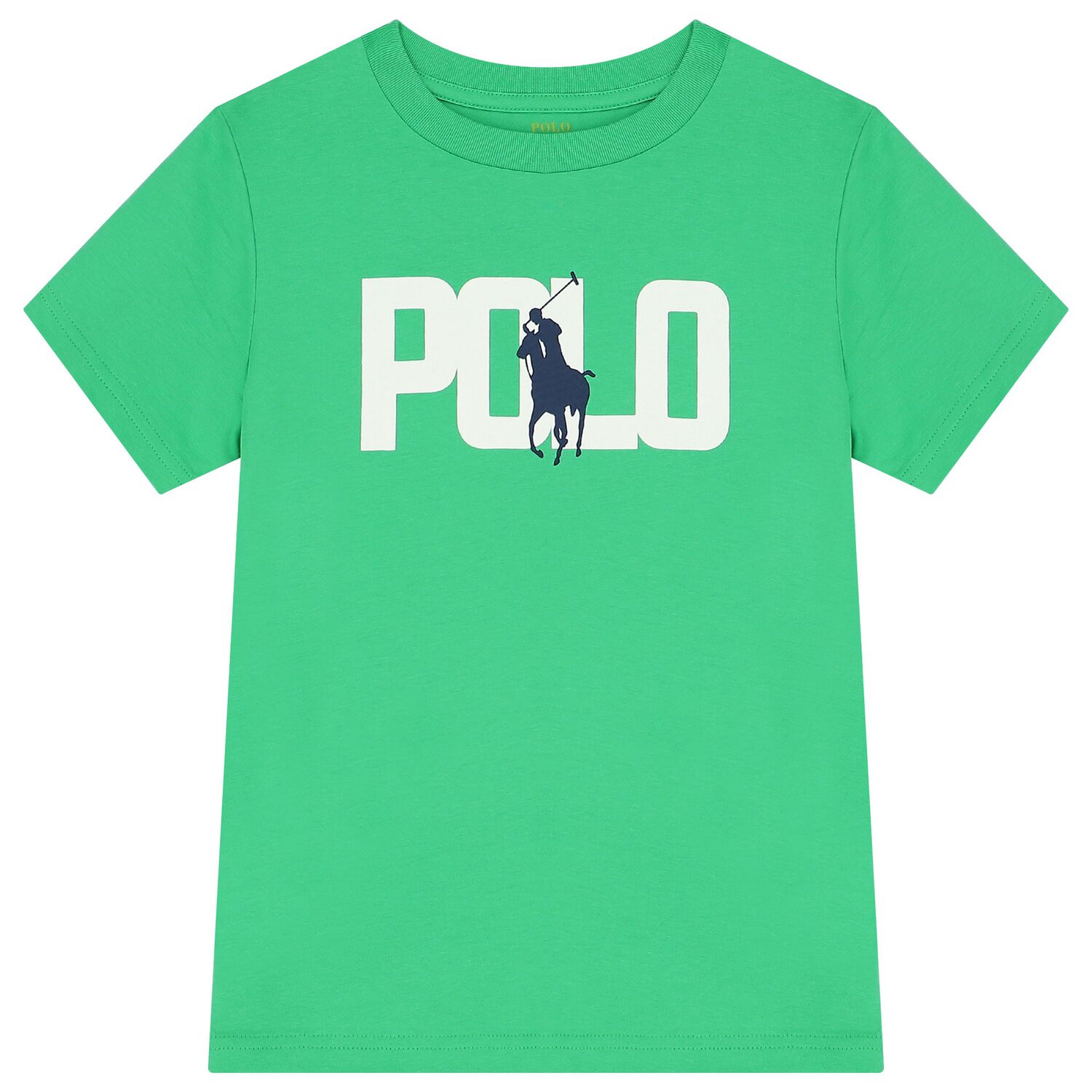 Boys Green Logo T-Shirt, 1, hi-res image number null