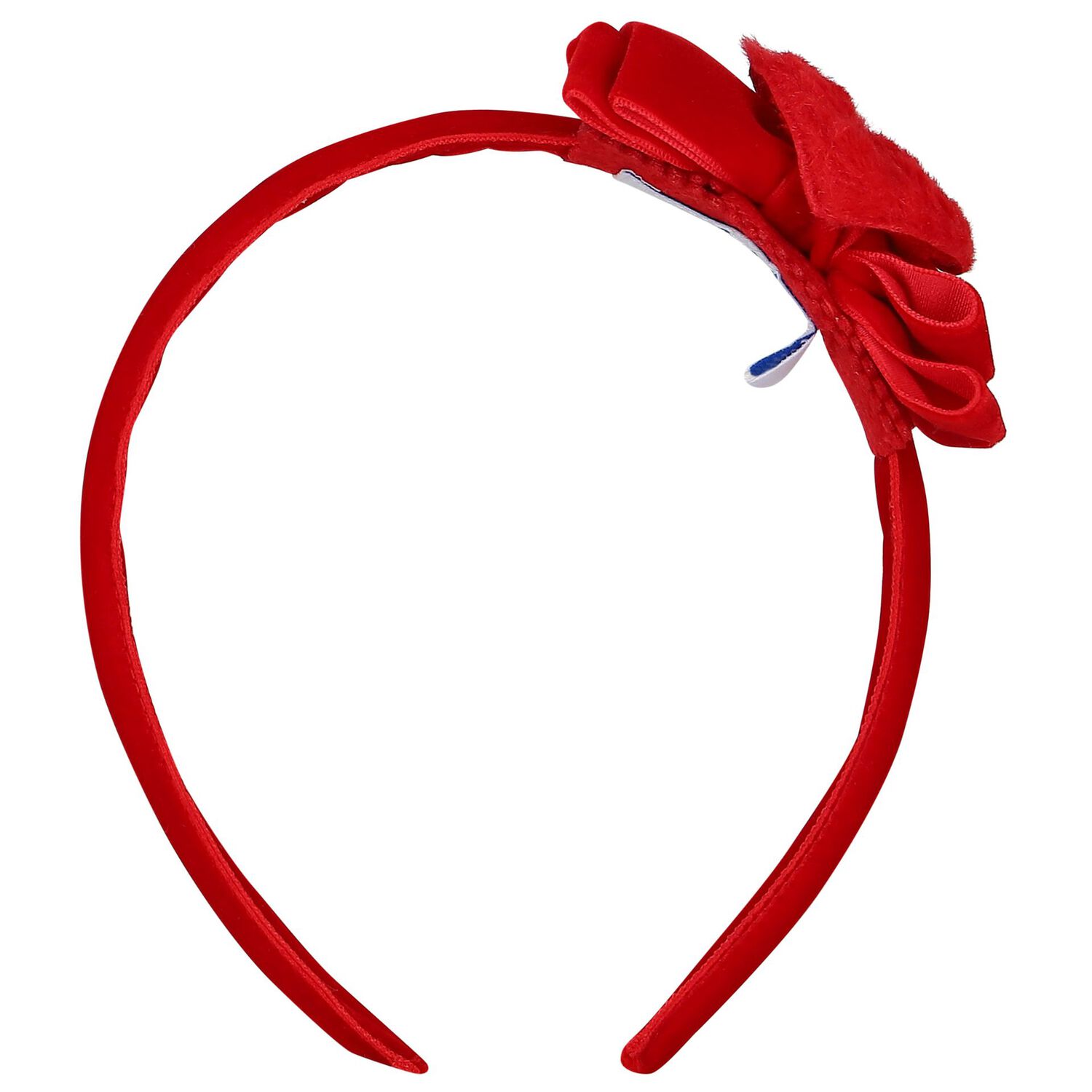 Girls Red Bow Headband, 1, hi-res image number null
