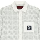 Boys White & Grey Logo Shirt, 1, hi-res