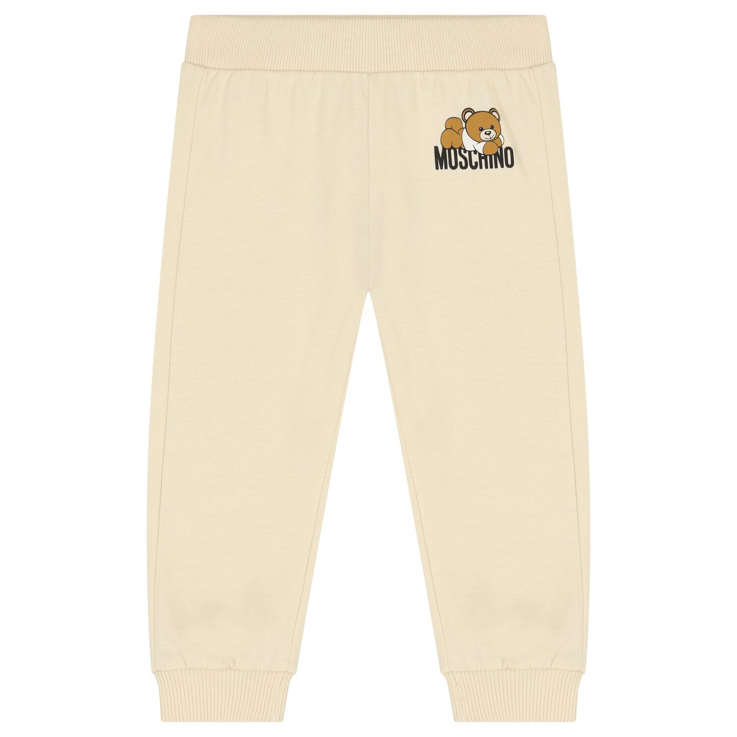 Beige Teddy Bear Logo Tracksuit, 1, hi-res image number null