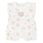 Baby Girls Ivory & Beige Rompers ( 2-Pack ), 1, hi-res