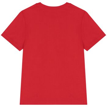 Boys Red Logo T-Shirt