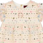 Younger Girls Ivory Sequin Dress, 1, hi-res