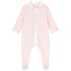 Baby Girls Pink Floral Babygrow Set, 1, hi-res