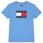Boys Blue Logo T-Shirt, 6, hi-res