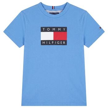 Boys Blue Logo T-Shirt