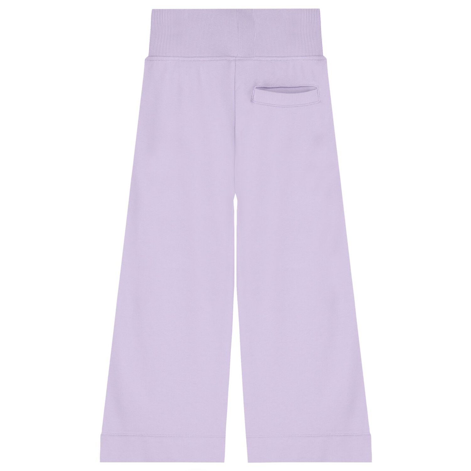 Girls Purple Logo Trousers, 1, hi-res