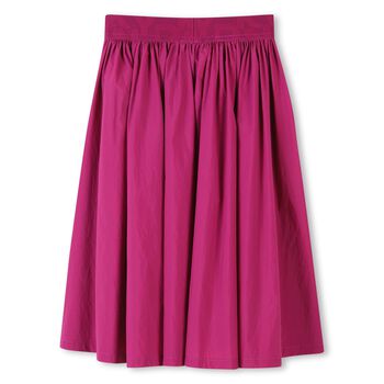 Girls Pink Logo Skirt