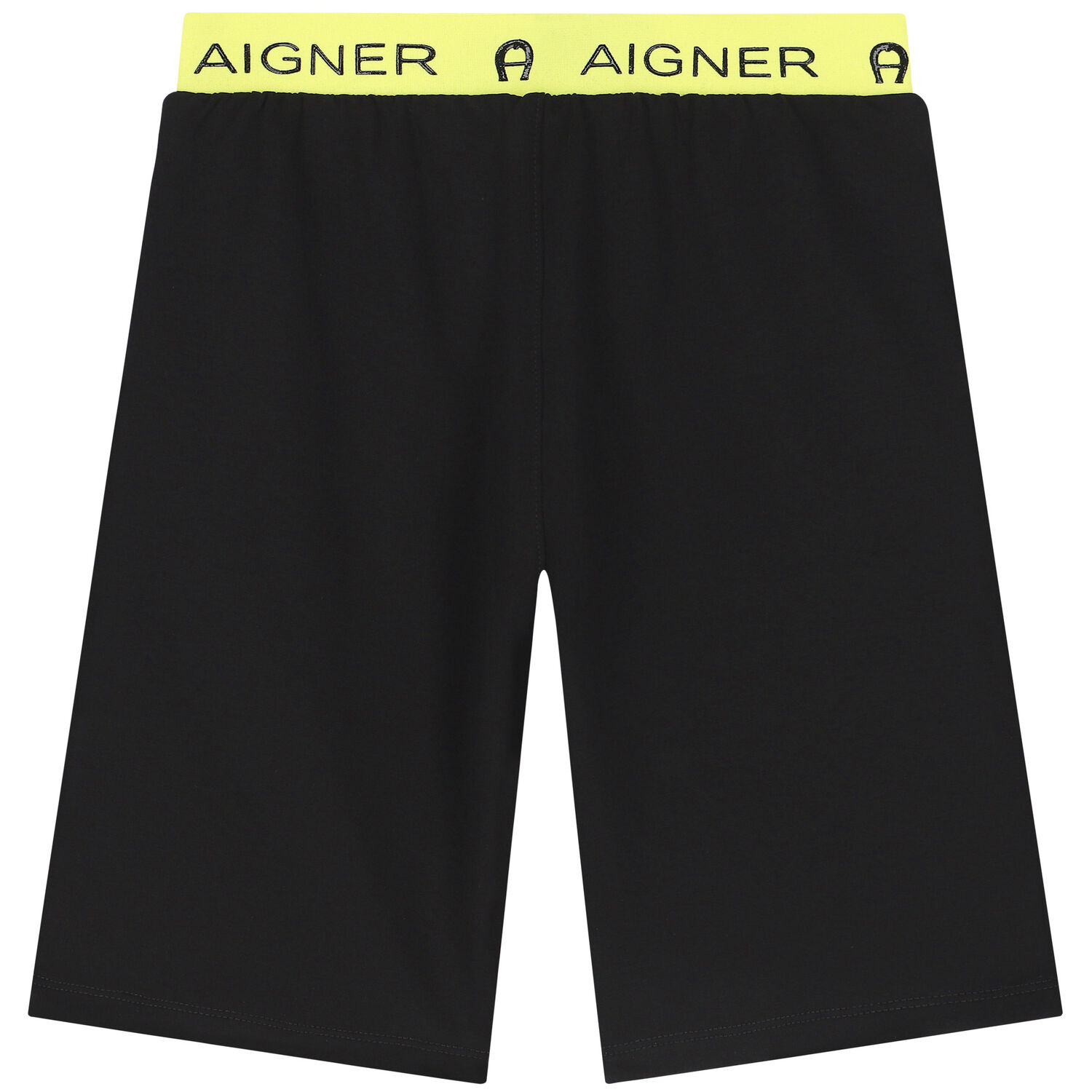 Boys Black Cotton Logo Shorts, 1, hi-res image number null
