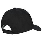 Black Teddy Bear Logo Cap, 2, hi-res
