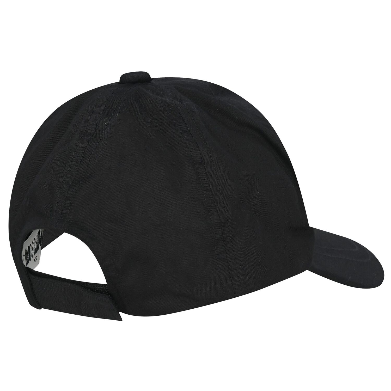 Black Teddy Bear Logo Cap, 2, hi-res