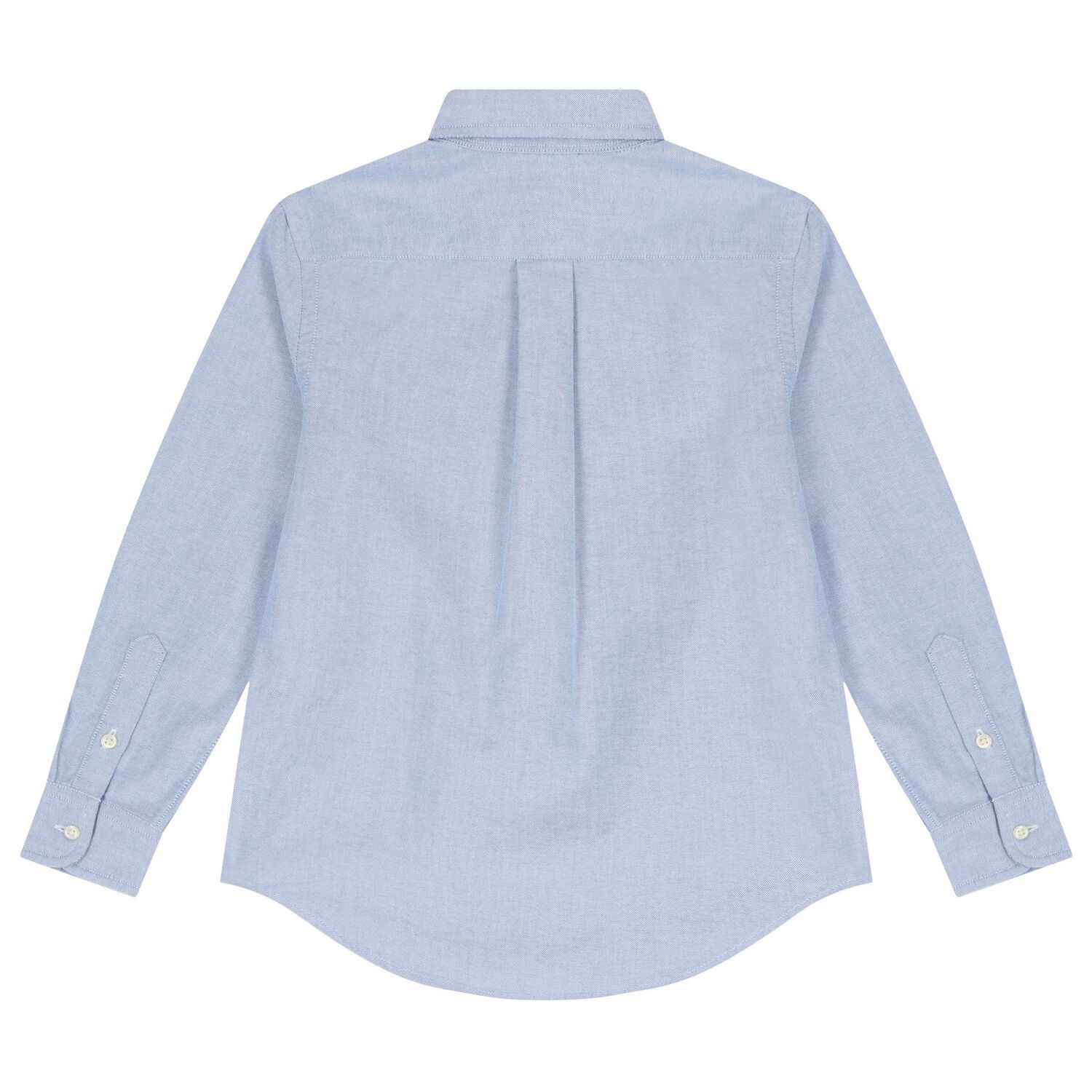 Boys Blue Linen Shirt, 1, hi-res