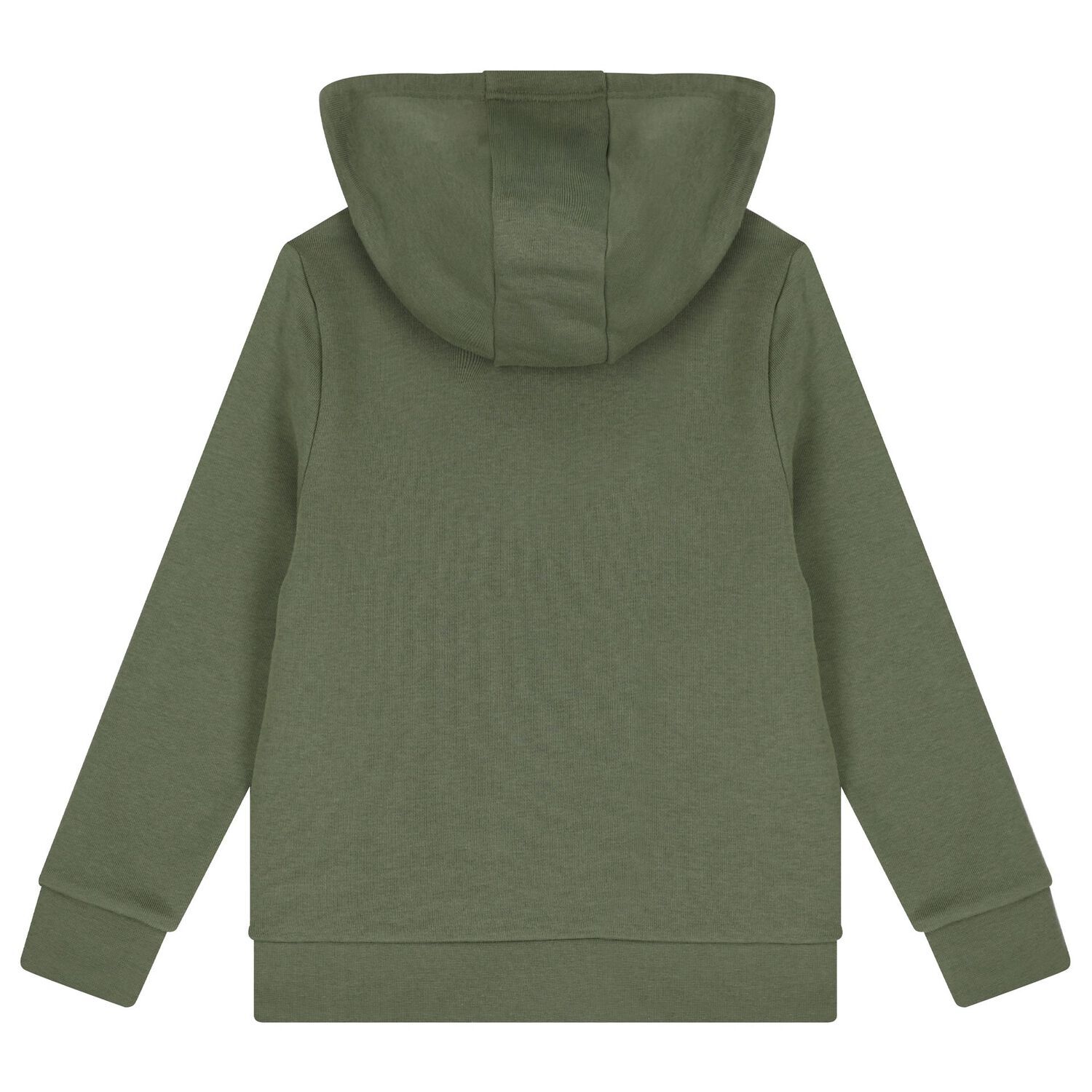 Boys Green Logo Hooded Top, 2, hi-res
