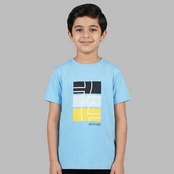 Boys Blue Logo T-Shirt