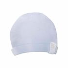 Baby Boys Blue Cotton Hat, 1, hi-res