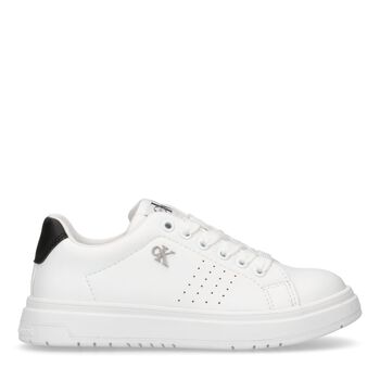 White Logo Trainers