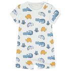 Baby Boys White & Yellow Rompers ( 3-Pack ), 1, hi-res