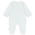 Baby Boys Blue & Gold Logo Romper, 3, hi-res