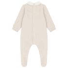 Beige & White Babygrow Set, 2, hi-res