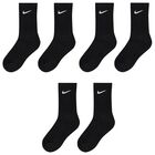 Black Logo Socks ( 3-Pack ), 1, hi-res