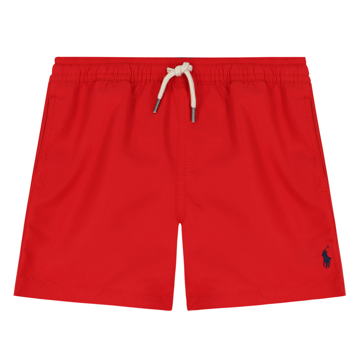 Boys Red Logo Swim Shorts, 1, hi-res image number null