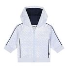 Baby Boys Blue Logo Tracksuit, 1, hi-res