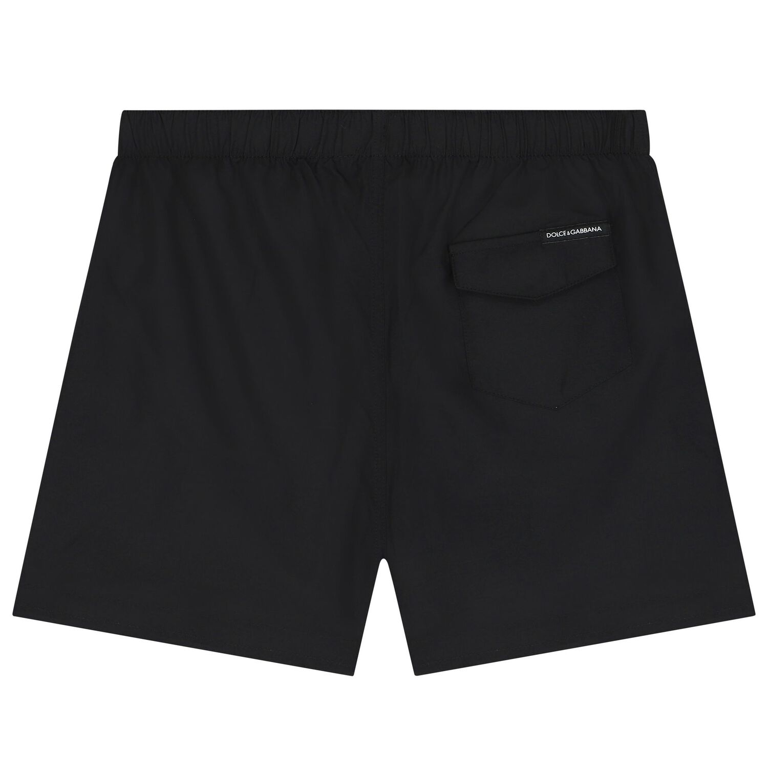 Boys Black Logo Swim Shorts, 1, hi-res image number null
