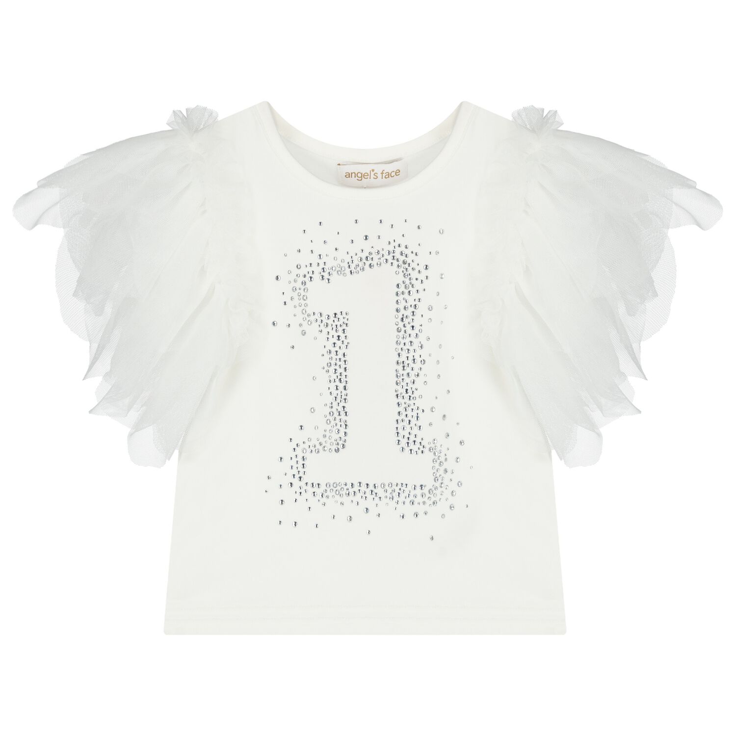 Girls White 1st Birthday T-Shirt, 15, hi-res
