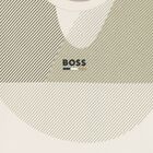 Younger Boys White & Beige Logo Te-Shirt, 1, hi-res