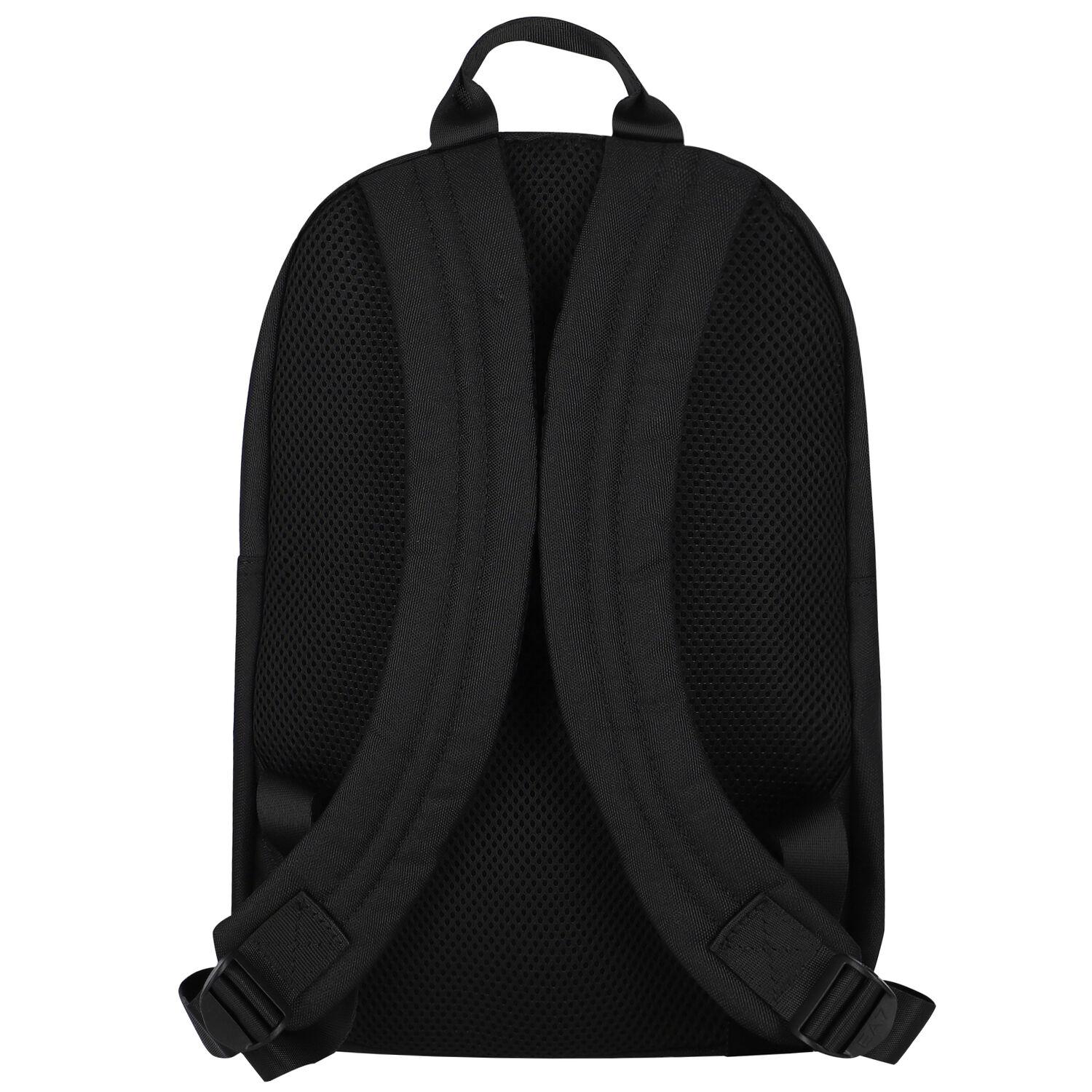 Black Logo Backpack, 1, hi-res