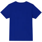 Boys Blue Logo T-Shirt, 3, hi-res