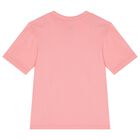 Girls Pink & Red Logo Shorts Set, 1, hi-res