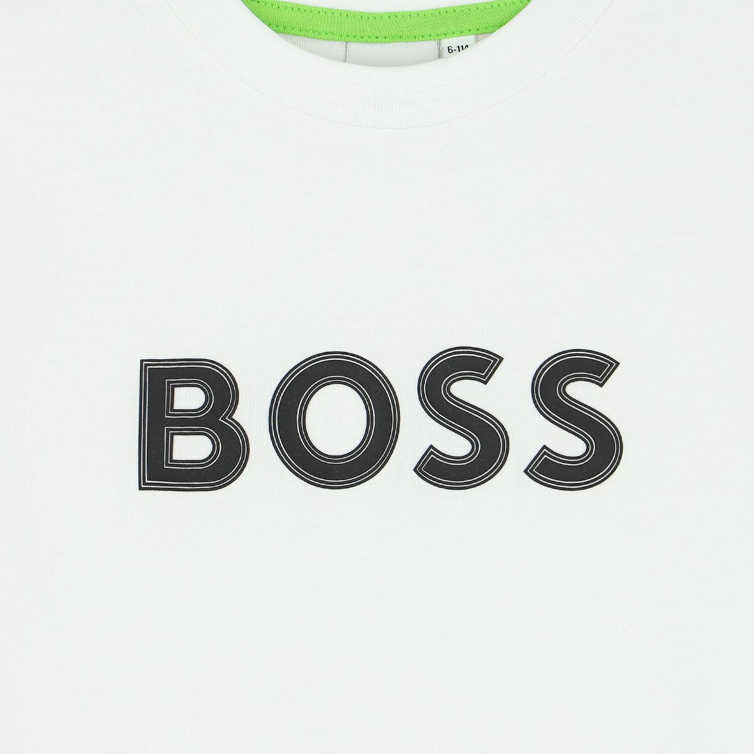 Boys White Logo T-Shirt, 2, hi-res image number null
