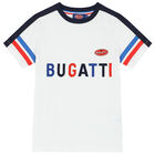 Boys White Logo T-Shirt, 1, hi-res