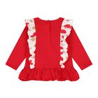 Baby Girls Red Heart Leggings Set, 1, hi-res